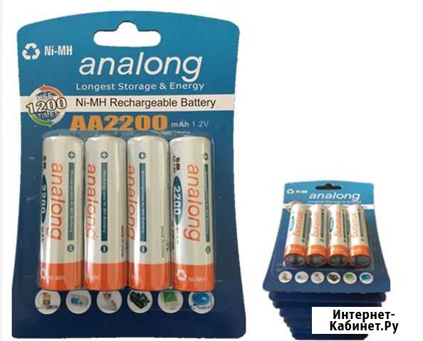 Аккумуляторы AA Enelong (Ni-MH) 2200 mAh Омск - изображение 1
