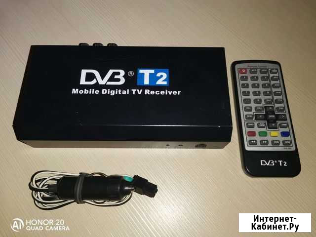 Автомобильный DVB-T2 тюнер цифрового телевидения Хабаровск - изображение 1