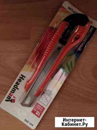 Нож строительный с фиксатором Калуга