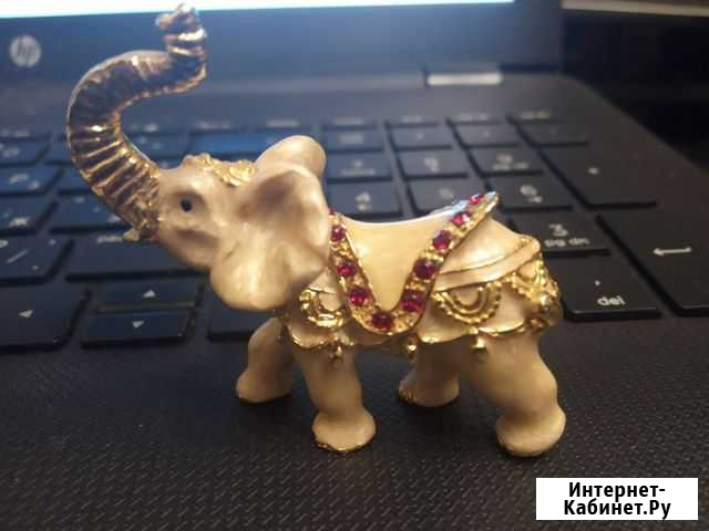 Статуэтка Слон Swarovski Тверь - изображение 1