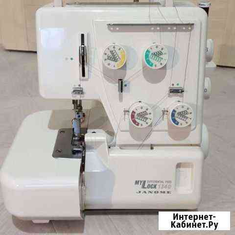 Оверлок janome my lock 134d Екатеринбург