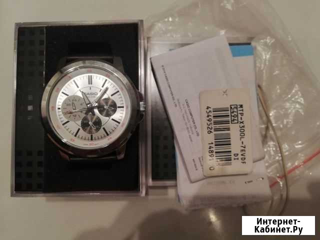 Наручные часы casio MTP-X300L-7E Таганрог - изображение 1