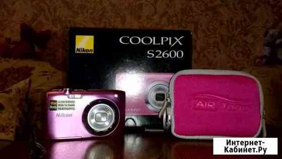Nikon Coolpix S2600 + чехол и карта на 8гб Челябинск