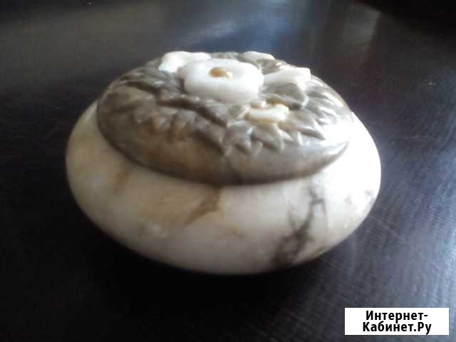 Шкатулка(пудренница),мрамор Волгоград - изображение 1