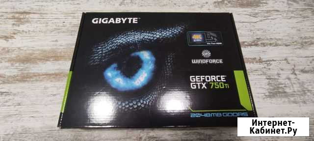 Gigabyte geforce gtx 750 ti Саратов - изображение 1
