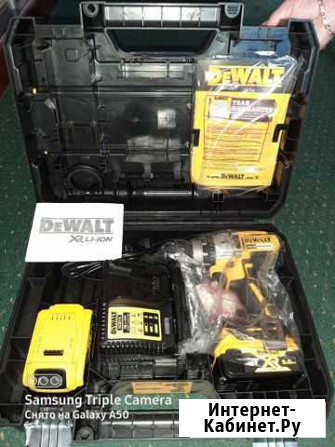 Дрель шуруповерт dewalt + бур для рыбалки Рубцовск - изображение 1
