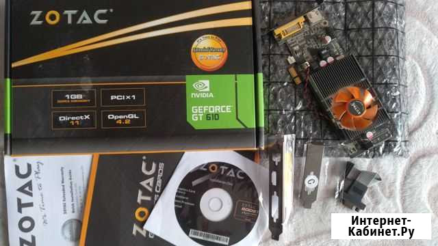 Zotac GT610 1GB PCI-E x1 Киреевск - изображение 1