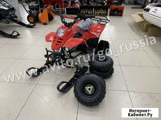 Квадроцикл-Снегоход Tiger Universal 150 красный Иркутск - изображение 1