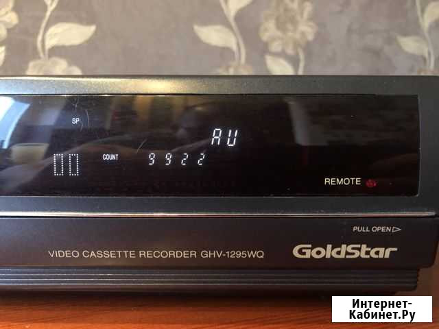 Видеомагнитофон GoldStar GHV-1295WQ Гатчина - изображение 1