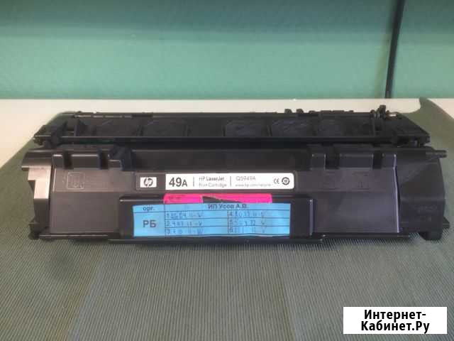 Картридж HP 49A Q5949A оригинал б/у Нижний Новгород - изображение 1