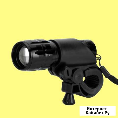 Фонарь велосипедный передний + крепление. Велофара Омск - изображение 1