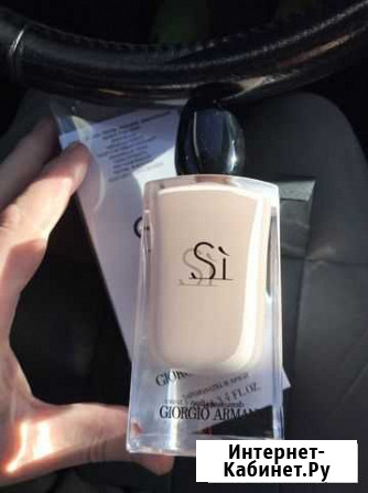 Giorgio armani SI fiori шикарные парфюм 100 мл нов Омск - изображение 1