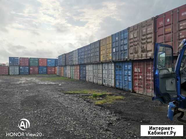 Продам контейнера 20 и 40 фут. в наличии Комсомольск-на-Амуре - изображение 1
