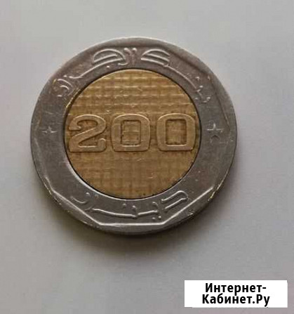 Алжир 200 динаров 2012 юбилейная Тамбов - изображение 1