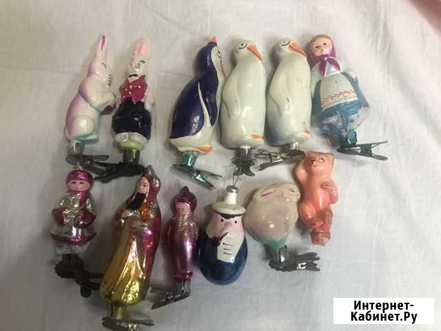 Елочные игрушки СССР подарок Великий Новгород - изображение 1