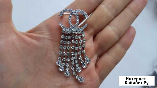 Люксовая брошь Chanel чешские кристаллы Санкт-Петербург - изображение 1