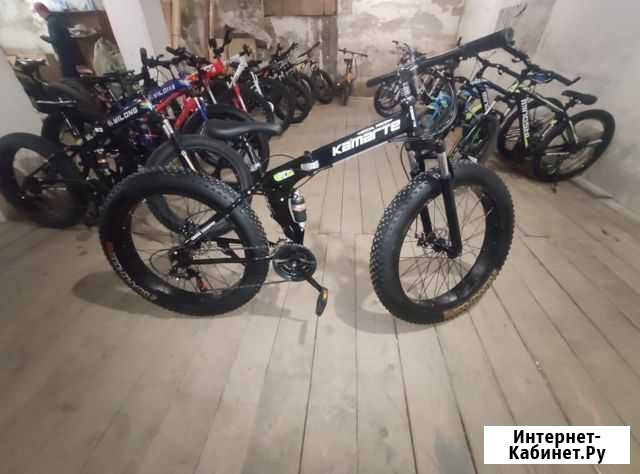Фэтбайк со складной рамой для тех кому за 100 ку Красноярск - изображение 1