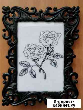 Вышивка в рамочке Барнаул