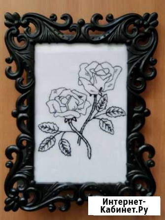 Вышивка в рамочке Барнаул - изображение 1