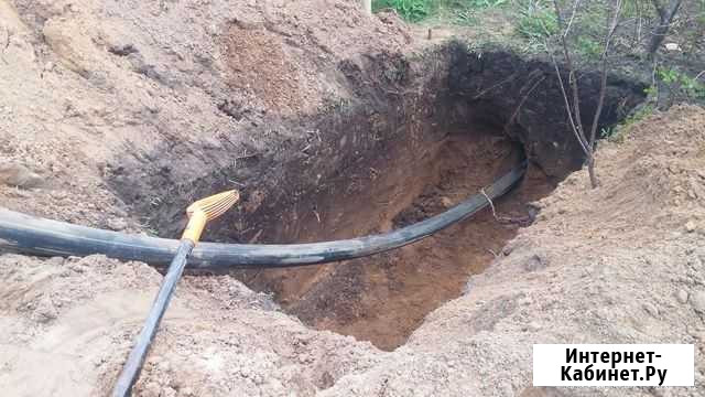 Гнб, водопровод, канализация, прокол под дорогой Усмань - изображение 1