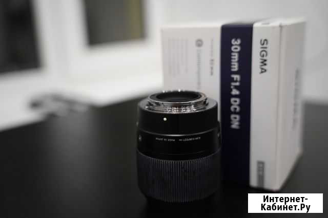 Объектив sigma 30 mm 1.4 sony E Нижний Новгород - изображение 1
