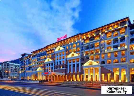 Люкс 103 м2 в Sochi Marriott Красная поляна 5* Москва