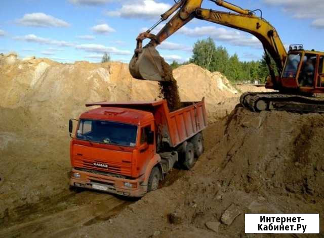 Перегной Пгс песок щебень дрова Азнакаево - изображение 1