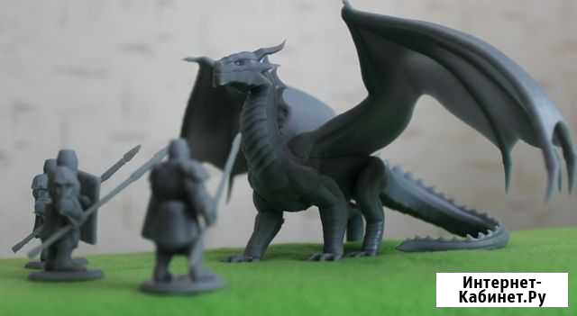 3D печать миниатюры фигурки персонажи к играм Уфа - изображение 1