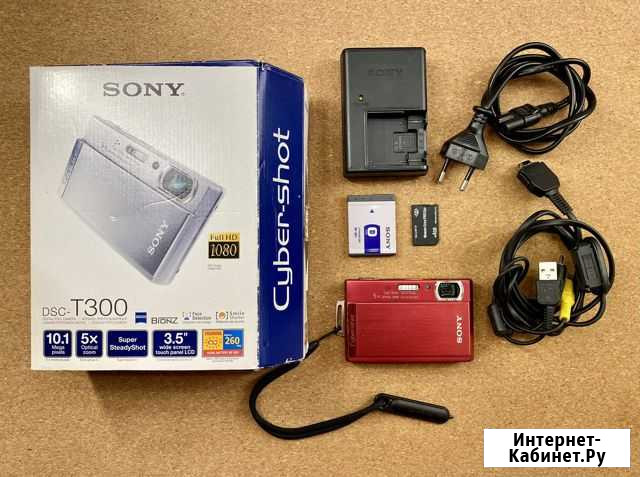 Компактный фотоаппарат sony cyber shot T-300 Североморск - изображение 1