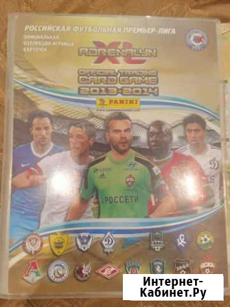 Альбом и карточки panini рфпл 2013-2014 Иваново - изображение 1