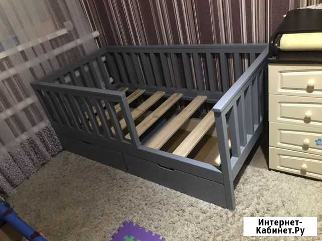 Кровать детская из дерева Краснодар - изображение 1