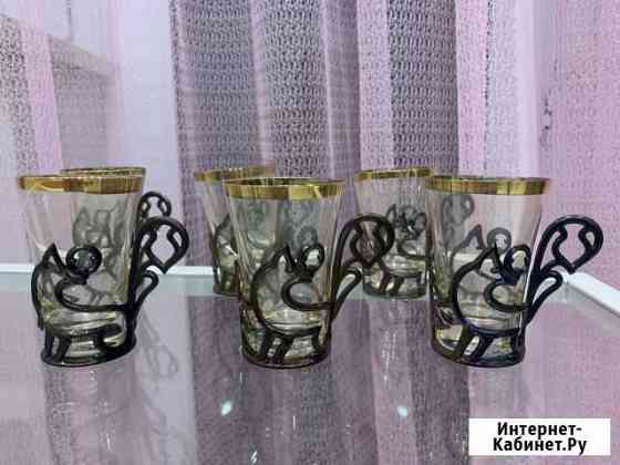 Набор рюмок. СССР. «Лиса и колобок» Сыктывкар