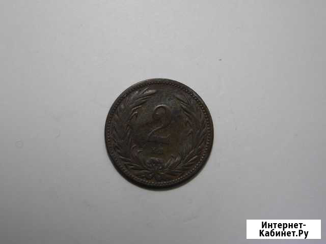 2 Филлера Венгрия 1906 Франц Иосиф 1 Белгород - изображение 1