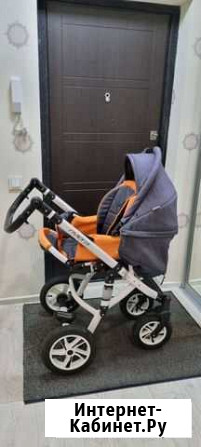 Детская коляска Caretto Riviera 2 в 1 Ri05 графит+ Чебоксары - изображение 1