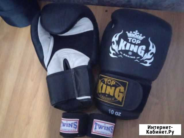Боксерские перчатки Top King 10 oz Прохладный - изображение 1