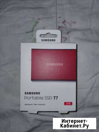Samsung Portable SSD T7 2TB (MU-PC2T0R/WW) Новый Псков - изображение 1