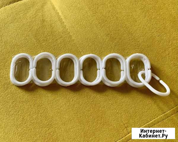 Набор колец для штор в ванную Сыктывкар - изображение 1