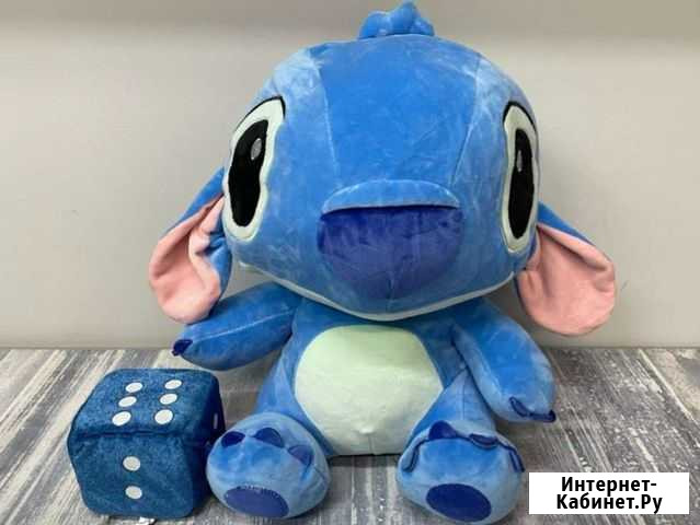 Игрушка плюшевая мягкая стич 40 см Альметьевск - изображение 1