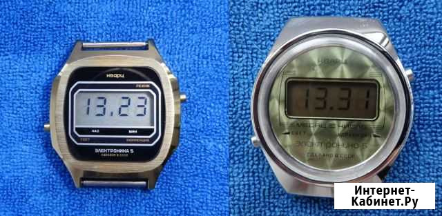 Часы cccp Электроника 5 Б6-204а и Б6-204 30351 Волгоград - изображение 1