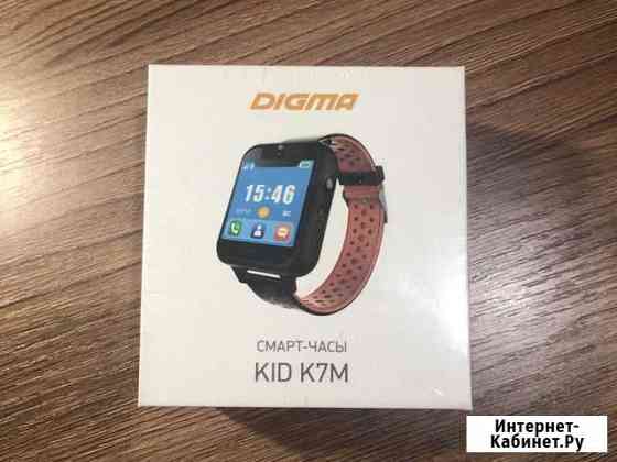 Часы с GPS трекером Digma Kid K7m Black/Orange Пенза