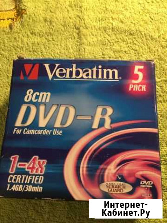 DVD-R Verbatim 30min 1,4Gb, 4x Челябинск - изображение 1
