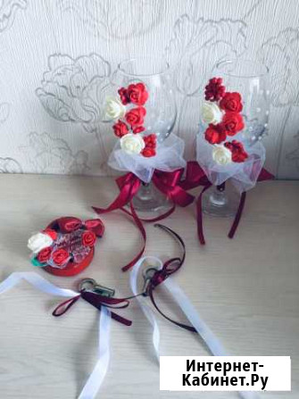 Свечи.замок.бокалы.на свадьбу.фужеры.семейный очаг Брянск - изображение 1