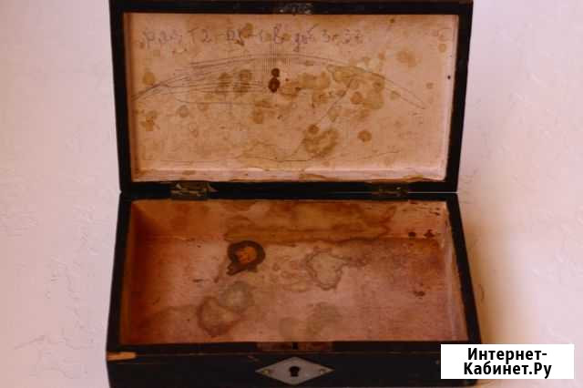 Шкатулка старинная,дерево Казань - изображение 1