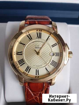 Золотые часы ника мужские новые Екатеринбург - изображение 1