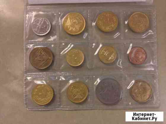 Набор монет Египта 1970х г.г., 1980г., 1992г Тула