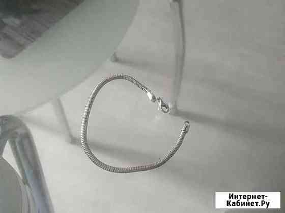 Серебряный браслет для шармов Казань