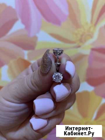 Серебряные серьги Иркутск - изображение 1