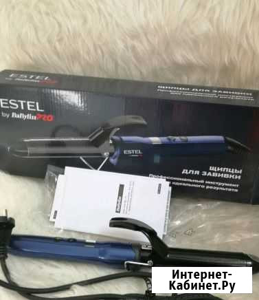 Щипцы (плойка) для завивки estel by BaByliss Pro Октябрьский - изображение 1
