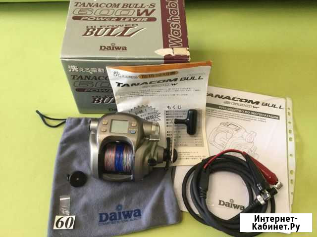 Электрокатушка морская Daiwa Bull S600W на треску Владивосток - изображение 1