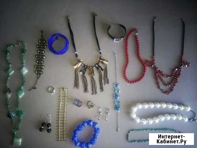 Бижутерия серьги кольцо бусы украшения СССР Волгоград - изображение 1